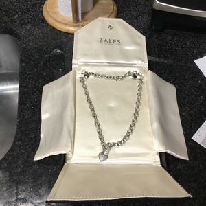 Sterling and Diamonds necklace from Zales